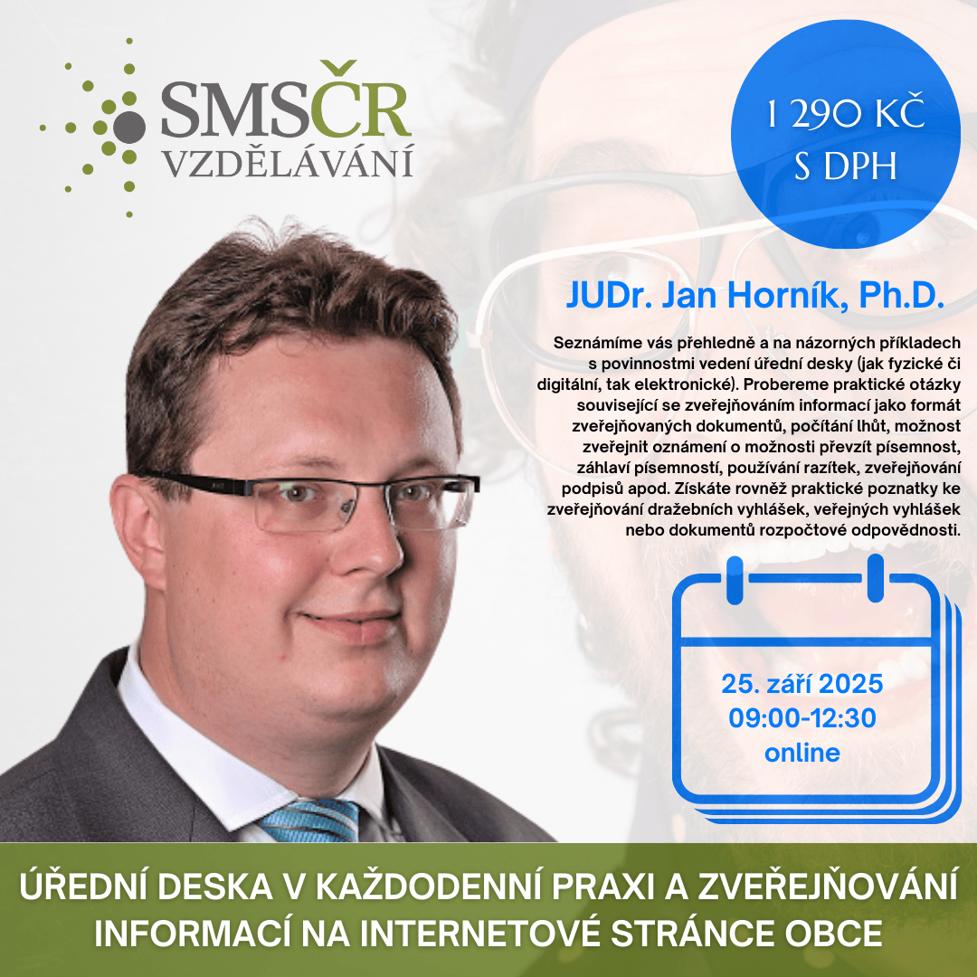 Úřední deska v každodenní praxi a zveřejňování informací na internetové stránce obce_září 2025_online_čtverec